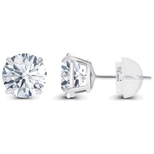 Load image into Gallery viewer, 1.50 CTW AGI Certified Lab-Grown Diamond Stud Earrings in 14K White or Yellow Gold | F-G Color | VS Clarity | Ethical Luxury
