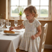 Load image into Gallery viewer, short sleeve twirl dress | bunnies
