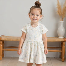 Load image into Gallery viewer, short sleeve twirl dress | bunnies
