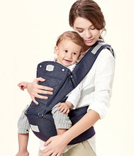 Load image into Gallery viewer, Baby Carrier with Bass Bear Hip Seat for Front Carry

