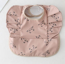 Load image into Gallery viewer, Baby Meal Pocket Waterproof Bib with Angel Wing Design
