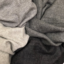 Load image into Gallery viewer, Charcoal Handloom  Cashmere Scarf
