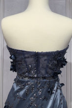 Load image into Gallery viewer, Floral Print Fitted Off The Shoulder Gown
