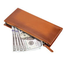 Load image into Gallery viewer, Kaycee Leather Women's Cell Phone Wallet with Strap
