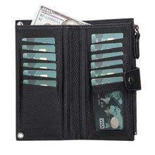 Load image into Gallery viewer, Kaycee Leather Women's Cell Phone Wallet with Strap
