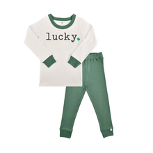 Load image into Gallery viewer, pajamas | lucky basic green
