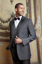 Load image into Gallery viewer, "Milan" Steel Grey Tuxedo Jacket Peak (Separates)
