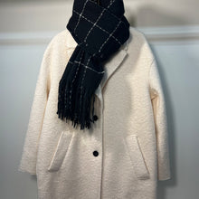 Load image into Gallery viewer, Black Plaid Scarf
