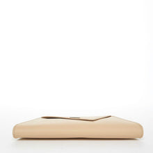 Load image into Gallery viewer, Leather Clutch Bag Nude Clutch Purse Beige Evening Bag Tan Women's Handbag
