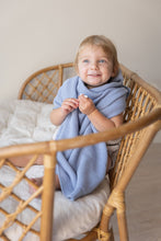 Load image into Gallery viewer, Deluxe Blue Knit Blanket
