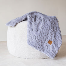 Load image into Gallery viewer, Ultra-Soft Solid Grey Fur Blanket
