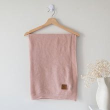 Load image into Gallery viewer, Deluxe Soft Pink Knit Blanket
