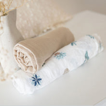 Load image into Gallery viewer, Snuggle Wrap Tan Swaddle Blanket Set
