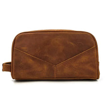 Load image into Gallery viewer, The Nomad Toiletry Bag | Genuine Leather Travel Toiletry Bag
