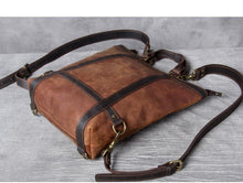 Load image into Gallery viewer, The Icarus | Handmade Vintage Leather Backpack
