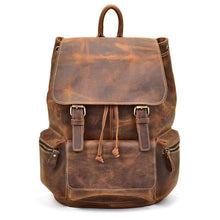 Load image into Gallery viewer, The Hagen Backpack | Vintage Leather Backpack

