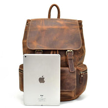Load image into Gallery viewer, The Hagen Backpack | Vintage Leather Backpack
