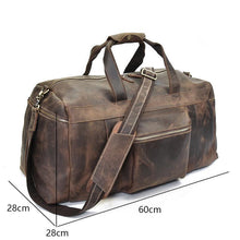 Load image into Gallery viewer, The Colden Duffle Bag | Large Capacity Leather Weekender
