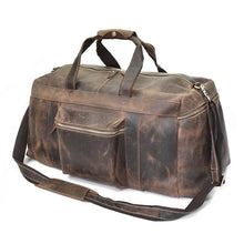 Load image into Gallery viewer, The Colden Duffle Bag | Large Capacity Leather Weekender
