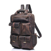 Load image into Gallery viewer, The Shelby Backpack | Handmade Genuine Leather Backpack
