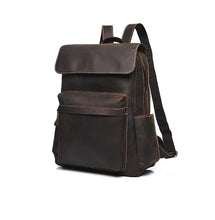 Load image into Gallery viewer, The Helka Backpack | Genuine Vintage Leather Backpack
