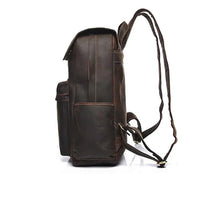 Load image into Gallery viewer, The Helka Backpack | Genuine Vintage Leather Backpack
