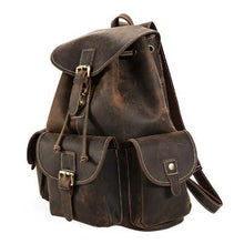 Load image into Gallery viewer, The Thorsen Backpack | Small Handmade Genuine Leather Backpack
