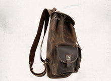 Load image into Gallery viewer, The Thorsen Backpack | Small Handmade Genuine Leather Backpack
