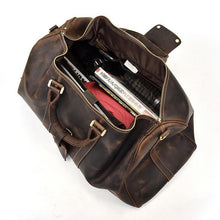 Load image into Gallery viewer, The Bjarke Weekender | Handcrafted Leather Duffle Bag
