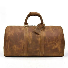 Load image into Gallery viewer, The Bjarke Weekender | Handcrafted Leather Duffle Bag
