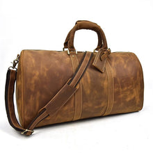 Load image into Gallery viewer, The Bjarke Weekender | Handcrafted Leather Duffle Bag
