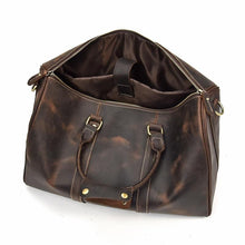 Load image into Gallery viewer, The Brandt Weekender | Small Leather Duffle Bag
