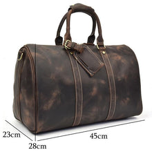 Load image into Gallery viewer, The Brandt Weekender | Small Leather Duffle Bag
