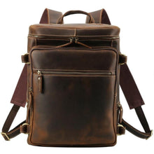 Load image into Gallery viewer, The Raoul Backpack | Handmade Vintage Leather Backpack
