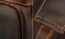 Load image into Gallery viewer, The Raoul Backpack | Handmade Vintage Leather Backpack
