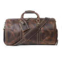 Load image into Gallery viewer, The Dagny Weekender | Large Leather Duffle Bag
