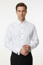 Load image into Gallery viewer, "Richard" White Spread Collar Shirt
