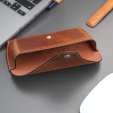 Load image into Gallery viewer, Rochester Full-Grain Leather Eyeglass Case
