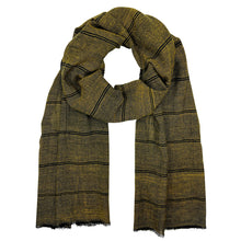 Load image into Gallery viewer, Earthy Striped Scarf
