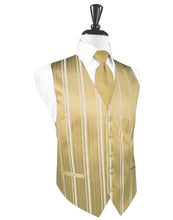 Load image into Gallery viewer, Striped Satin Tuxedo Vest 11

