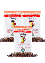 Load image into Gallery viewer, Whole Beans Decaf (USDA Organic Swiss water decaffeinated)

