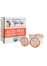 Load image into Gallery viewer, Tylers Decaf Single-Serve Pods Acid Free Coffee
