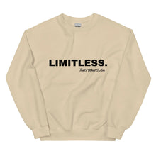 Load image into Gallery viewer, LIMITLESS Unisex Sweatshirt
