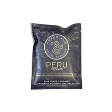 Load image into Gallery viewer, Fair Trade Organic Premium Peru Coffee 2.0 oz. Packets
