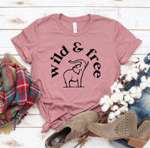 Load image into Gallery viewer, Wild And Free T-shirt
