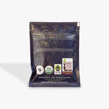 Load image into Gallery viewer, Fair Trade Organic Premium Sumatra Coffee 2.0 oz. Packets
